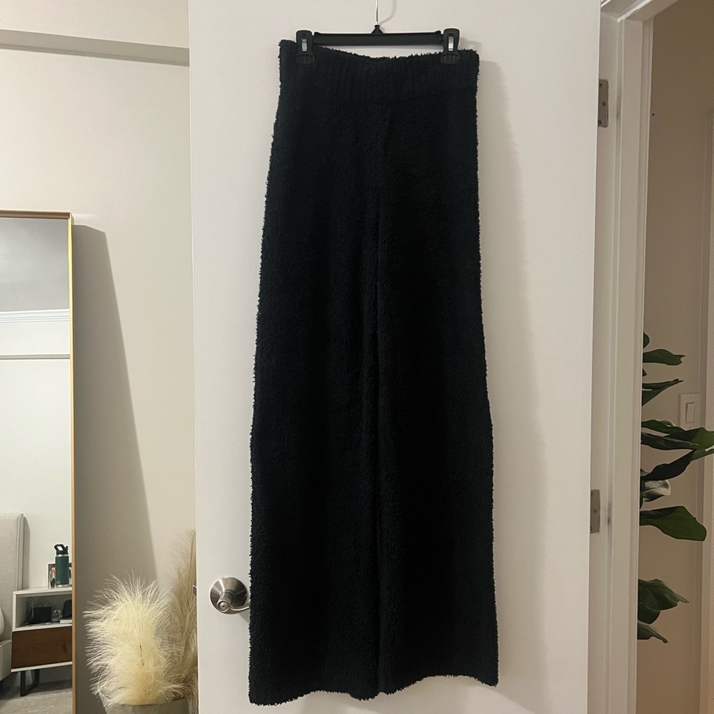 Skims Cozy Knit Pant Black